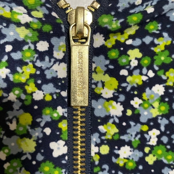 Michael Kors Wildflower Cascade Ruffle Dress small - Picture 4 of 7